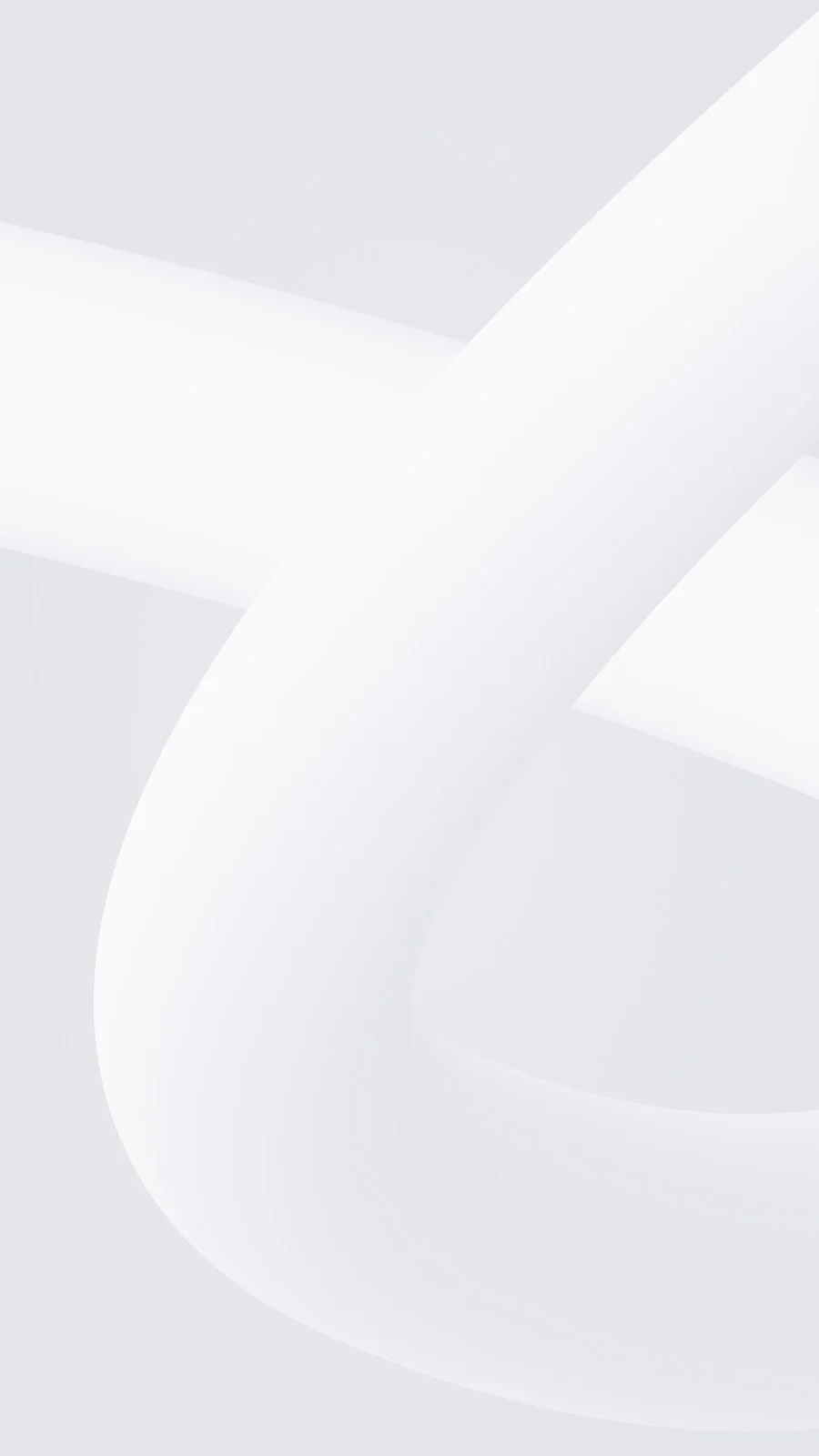 Abstract light gray and white curved shapes background